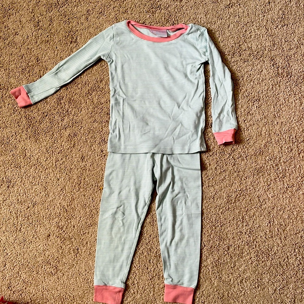 Lake Pajama Striped Toddler Set